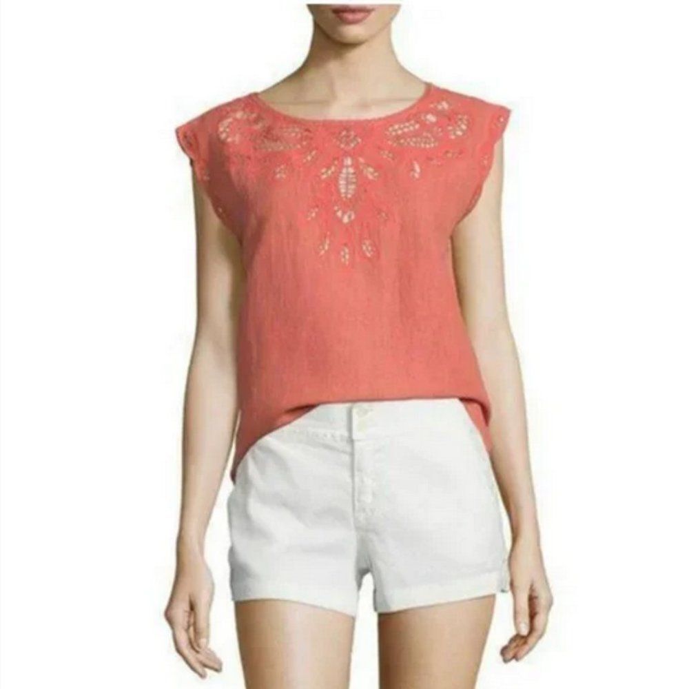 Joie 'Kinski' Eyelet Lace Top